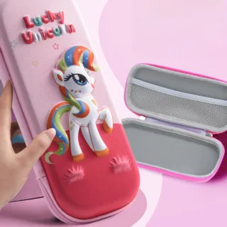 Cute Horse 2-Layer 3D Pencil Case
