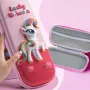 Cute Horse 2-Layer 3D Pencil Case