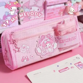 My Melody - Cute Cartoon Large Capacity Pencil Case