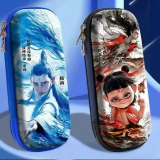 Ne Zha 2-Layer Flat Pencil Case