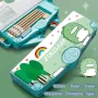 Single-Sided Multi-Function Button Pencil Box – Small Dinosaur