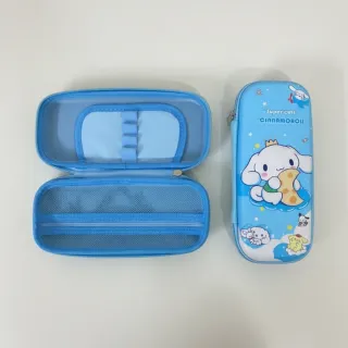 Big-Eared Dog Blue Pencil Case