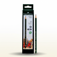 Faber Castell 9000 HB Graphite Pencil
