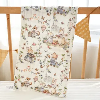 Bear Rabbit Garden Baby Muslin Towel