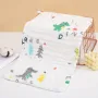 Dinosaur forest Premium 6-Layer Pure Cotton Baby Face Towel