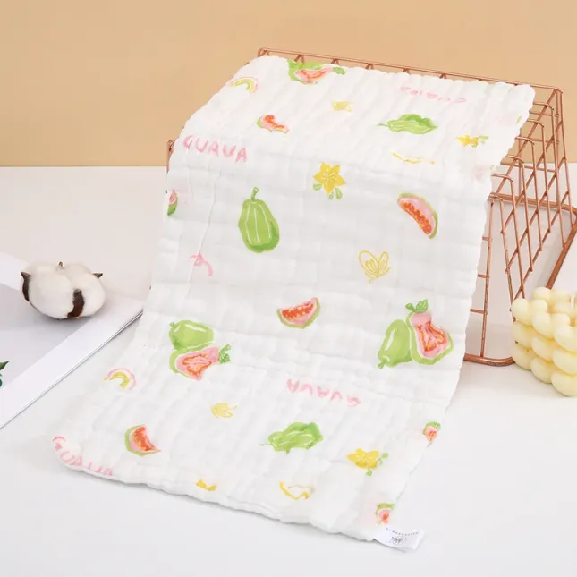Healthy growth Premium 6-Layer Pure Cotton Baby Face Towel