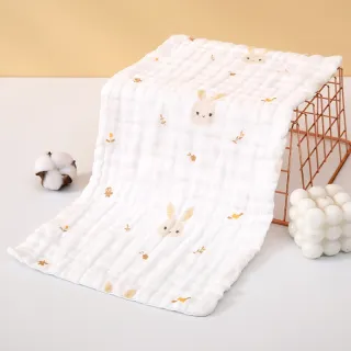 Little bear Premium 6-Layer Pure Cotton Baby Face Towel