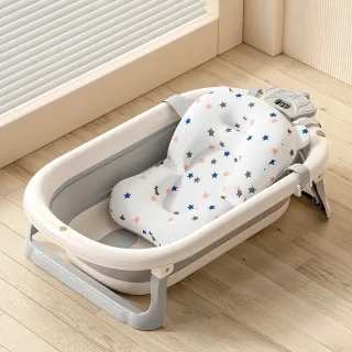 Foldable Star Suspension Bathtub Pad with Temperature Display – Comfort Bath Support