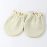 Baby Anti-Scratch & Anti-Bite Gloves (Mittens) - Pure Green