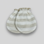 Baby Anti-Scratch & Anti-Bite Gloves (Mittens) — Green Stripes