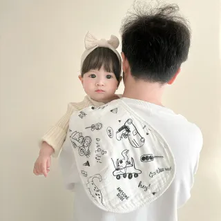 Bamboo Cotton 6-Layer Gauze Burp Towel – Dinosaur Town