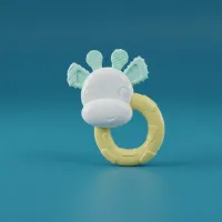 Calf rattle - HappyTeeth™ Baby Rattle & Teether