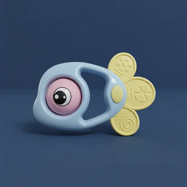 Fish rattle - HappyTeeth™ Baby Rattle & Teether