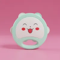 Happy rocking drum - HappyTeeth™ Baby Rattle & Teether