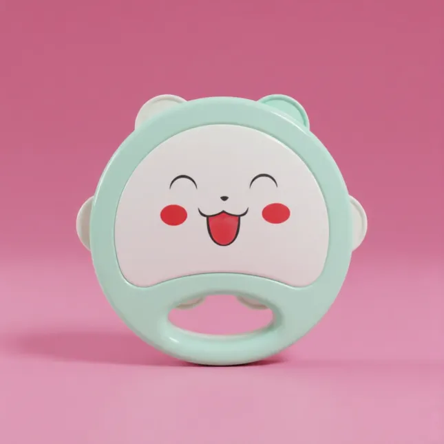 Happy rocking drum - HappyTeeth™ Baby Rattle & Teether