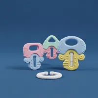 Happy teether - HappyTeeth™ Baby Rattle & Teether