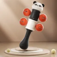 Red Panda Bamboo Bell Stick - Rhythmic Jingle Toy