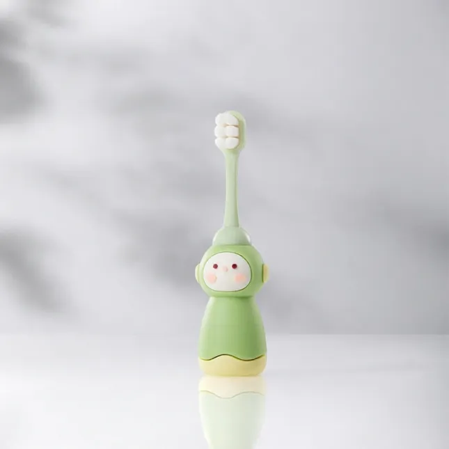Beti’s Snowman Series Toothbrush - Matcha Green