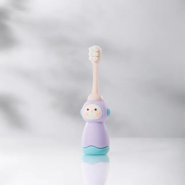 Beti’s Snowman Series Toothbrush - Taro Purple