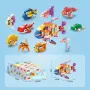 10-in-1 Colorful Fish Building Blocks Set (305 Pcs)