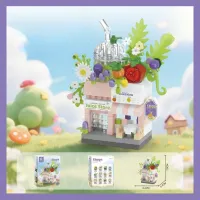 Juice Store Mini Building Block Set