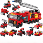 Special Firetruck — 10-in-1 Building Blocks Box