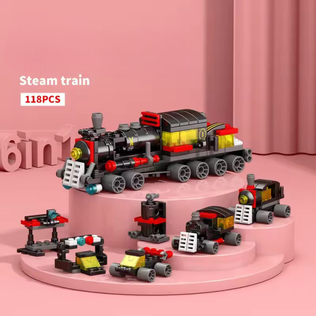 Train Liuhe — 118-Piece Building Block Box