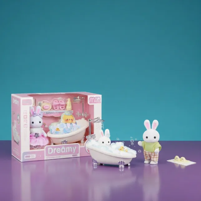 Little Rabbit Play Toy - Small Bathtub