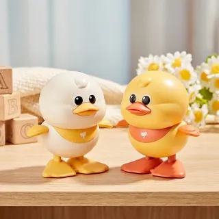 Wind-Up Walking Duck Toy — Clockwork Animal (No Battery Needed)
