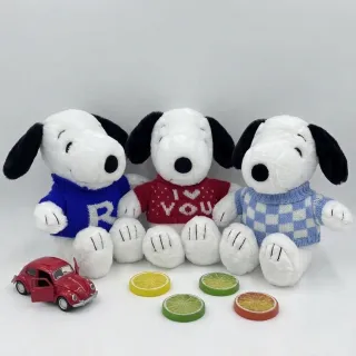 Snoopy Plush Toy with Cute Sweater (25cm)